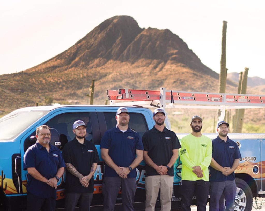 Mountainside HVAC team photo